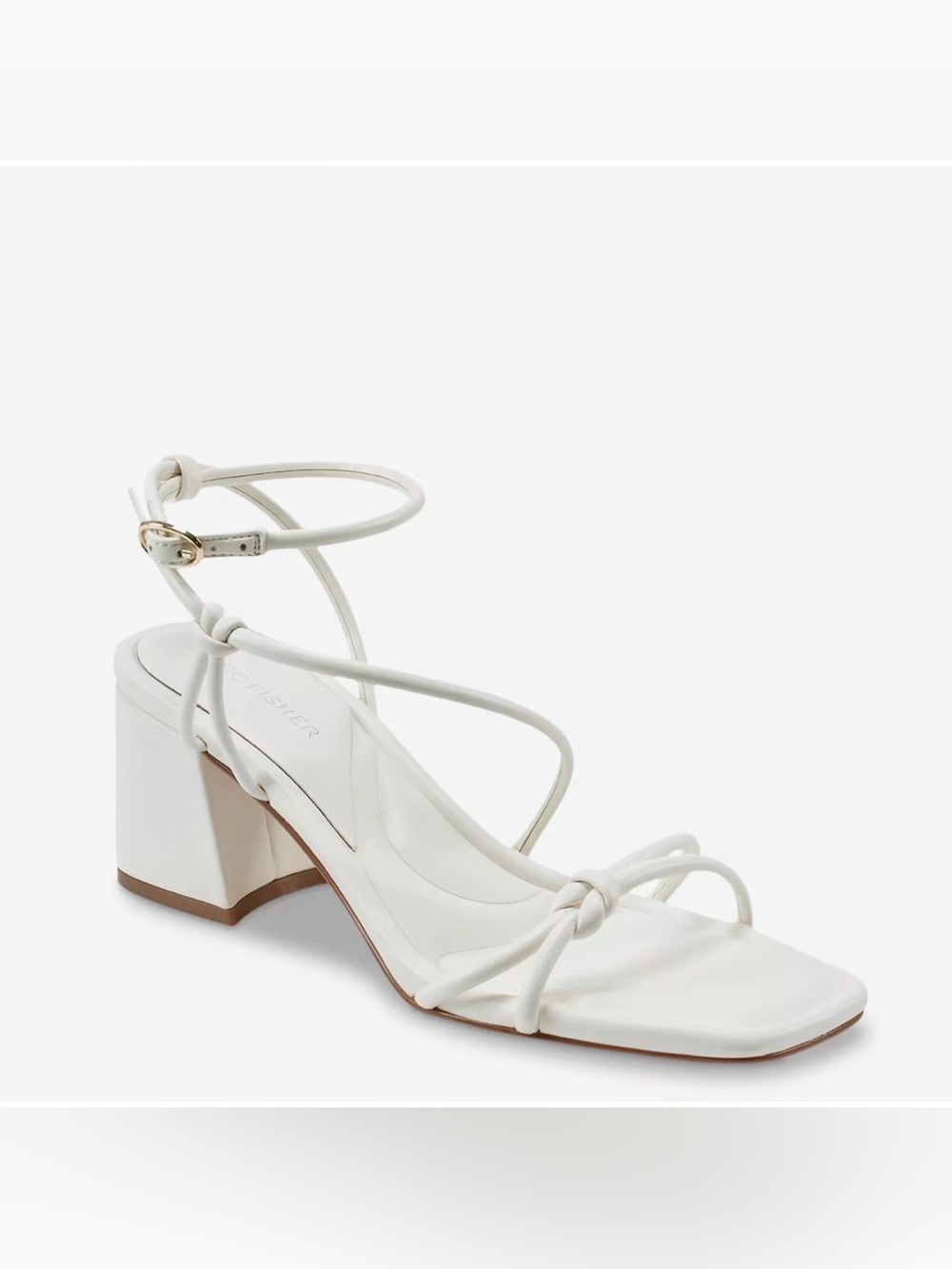 Marc Fisher Gurion Sandal Ivory